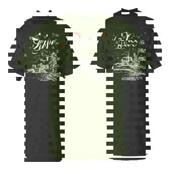 Christmas Believe North Pole Polar Express All Abroad Xmas T-Shirt - Thegiftio