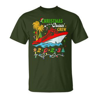 Christmas Cruisin Crew 2023 Family Christmas Cruise T-Shirt - Seseable