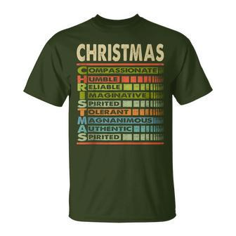 Christmas Family Name Christmas Last Name Team T-Shirt - Seseable