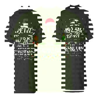 Christmas Most Likely Start The Shenanigans Matching Family T-Shirt - Seseable