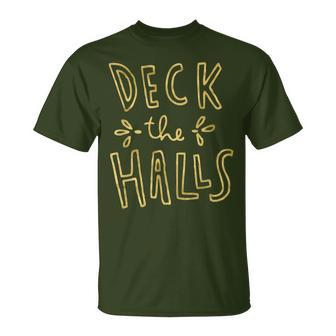 Cute & Unique Christmas Deck The Halls & T-Shirt - Monsterry UK