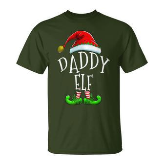 Daddy Elf Family Matching Christmas T-Shirt - Seseable