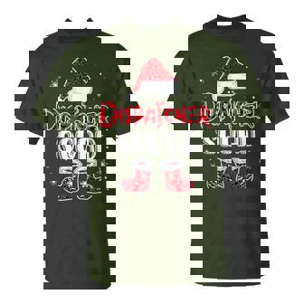 Dispatcher Squad Leopard Santa's Hat Christmas Dispatcher T-Shirt - Monsterry