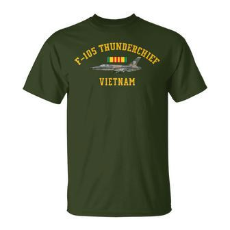 F-105 Thunderchief Vietnam Veteran F-105 Aircraft Christmas T-Shirt - Monsterry DE