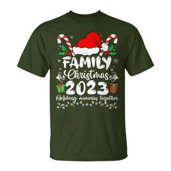 Family Christmas 2023 Matching Squad Santa Elf Xmas T-Shirt - Seseable