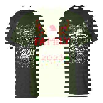 Family Christmas 2023 Matching Squad Santa Elf Xmas T-Shirt - Seseable