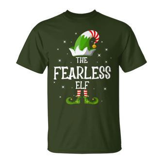 The Fearless Elf Family Matching Group Christmas T-Shirt - Monsterry UK