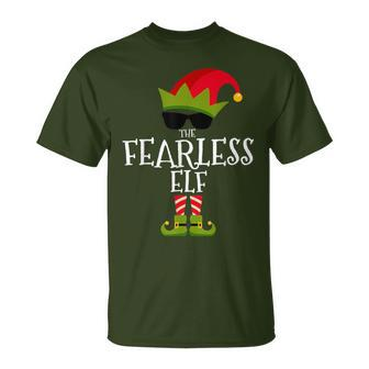 The Fearless Elf Matching Family Group Christmas Xmas T-Shirt - Monsterry UK
