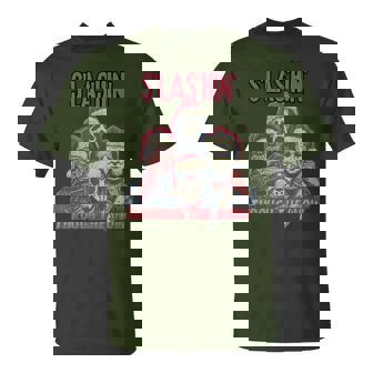 Christmas Horror Characters Ugly Christmas Sweater T-Shirt - Thegiftio