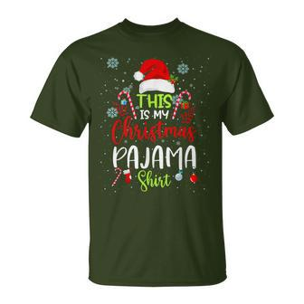 This Is My Christmas Pajamas T-Shirt - Monsterry AU