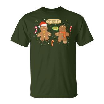 Gingerbread Man Cute Christmas Cookie Gingerbread T-Shirt - Monsterry DE