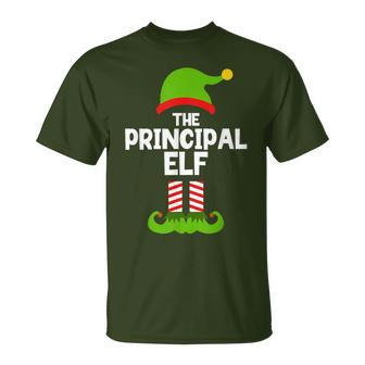 The Principal Elf Christmas Matching Family Party T-Shirt | Mazezy DE