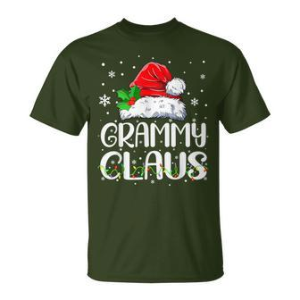 Grammy Claus Christmas Pajama Family Matching Xmas T-Shirt - Monsterry DE