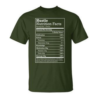 Hustle Nutrition Facts Hustle Hard Hip Hop Christmas T-Shirt - Monsterry AU