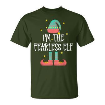 I'm The Fearless Elf Family Matching Group Christmas T-Shirt - Monsterry CA