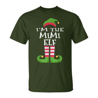 I'm The Mimi Elf Family Matching Christmas Pajama T-Shirt - Monsterry AU