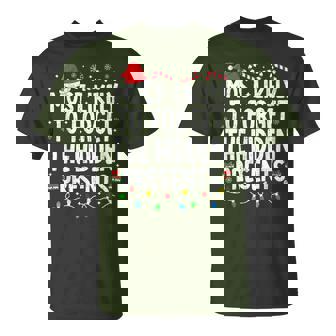 Most Likely To Forget The Hidden Presents Christmas Pajamas T-Shirt - Thegiftio