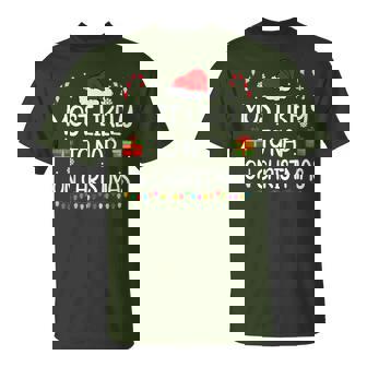 Most Likely To Nap On Christmas Family Matching T-Shirt | Seseable CA