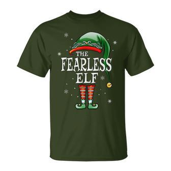 Matching Family The Fearless Elf Christmas T-Shirt - Monsterry AU