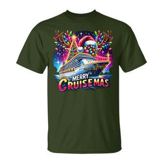 Merry Christmas Cruise Ship Family Christmas T-Shirt | Mazezy