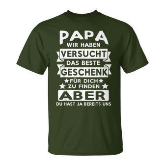 Papa Beste Geschenk Hast Du Christmas Children's Papa T-Shirt - Geschenkecke