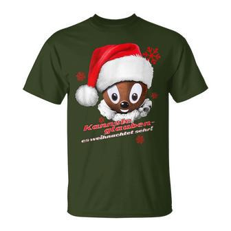 Pittiplatsch As Santa Claus T-Shirt - Seseable