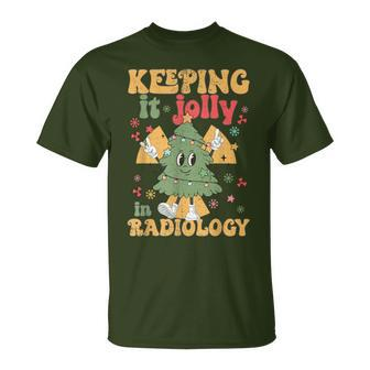 Rad Tech Christmas Tree Keeping It Jolly In Radiology T-Shirt | Mazezy AU
