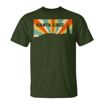 Santa Cruz Beach Skyline 70S Retro Souvenir T-Shirt - Monsterry AU