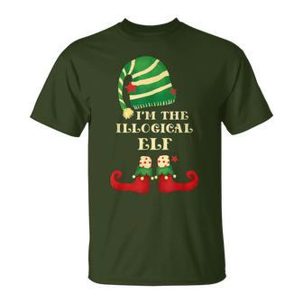 Santa The Illogical Elf Christmas Matching Family Coworker T-Shirt - Monsterry AU