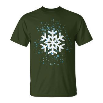 Snowflake Costume Winter Christmas Matching T-Shirt - Monsterry UK