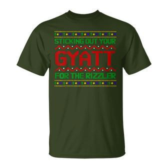 Sticking Out Your Gyatt For The Rizzler Christmas Irony Meme T-Shirt - Seseable