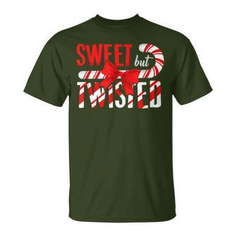 Sweet Twisted Christmas Candy Cane T-Shirt - Monsterry AU