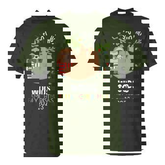 Woods Family Name Woods Family Christmas T-Shirt - Seseable