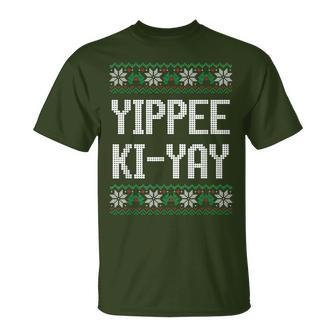 Yippee Ki-Yay Christmas T-Shirt - Seseable