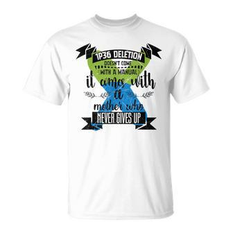 1P36 Deletion Doesn’T Come With Manual Never Gives Up T-Shirt - Monsterry DE