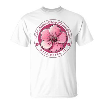 2024 Cherry Blossom Festival Washington Dc Souvenir T-Shirt - Seseable