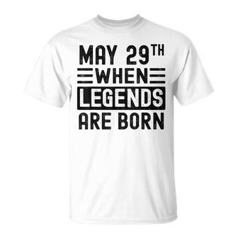 29 Mai Geburtstag 29 Mai Geburtstagsgeschenk T-Shirt - Geschenkecke