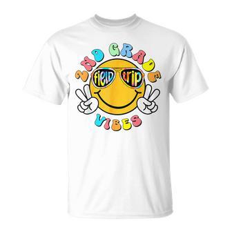 2Nd Grade School Field Trip Vibes Groovy Field Day 2024 T-Shirt - Seseable