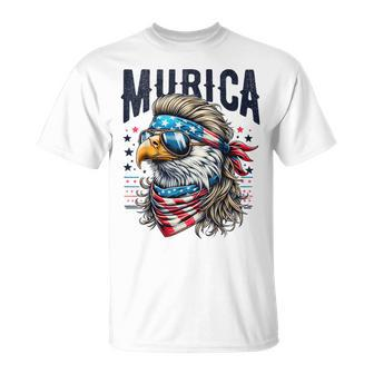 4Th Of July Patriotic Eagle July 4Th Usa Murica T-Shirt - Monsterry AU