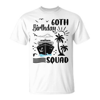 60Th Birthday Cruise Vacation 2024 Cruise Matching Group T-Shirt | Mazezy