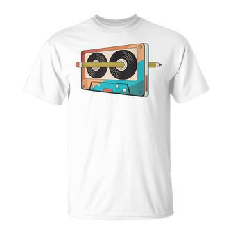 80S 90S Retro Cassette Tape 1980S 1990S Music Vintage Outfit T-Shirt - Monsterry DE