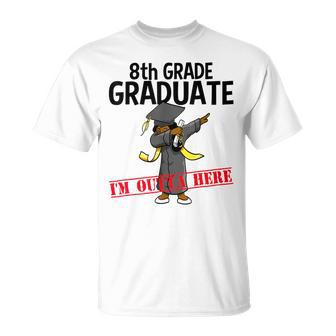 8Th Grade Graduation Dabbing Girl Party T-Shirt - Monsterry CA