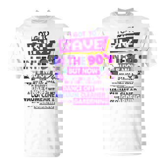 90S Ideas For Rave Outfit & 90S Festival Costume T-Shirt - Thegiftio UK