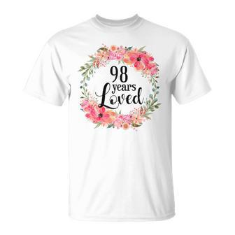 98Th Birthday 98 Years Old Loved Awesome Since 1926 T-Shirt - Monsterry DE