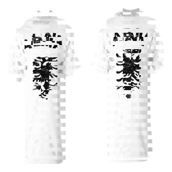 Águila De Bandera Albanesa De Albania Camiseta unisex - Regaloses