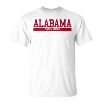 Alabama Swimming T-Shirt - Monsterry UK