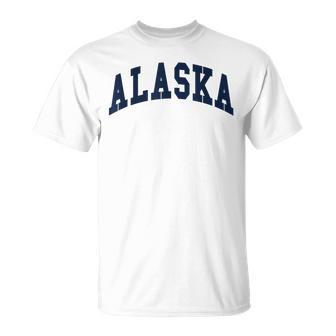 Alaska Throwback Print Classic T-Shirt - Monsterry DE