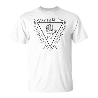 Alchemy Inspired T Triangle Alchemist Symbols T-Shirt - Monsterry