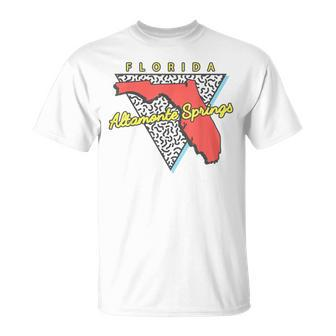 Altamonte Springs Florida Retro Triangle Fl City T-Shirt - Monsterry AU