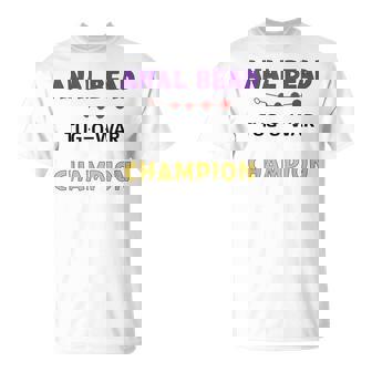Anal Bead Tug Of War Champion T-Shirt | Mazezy